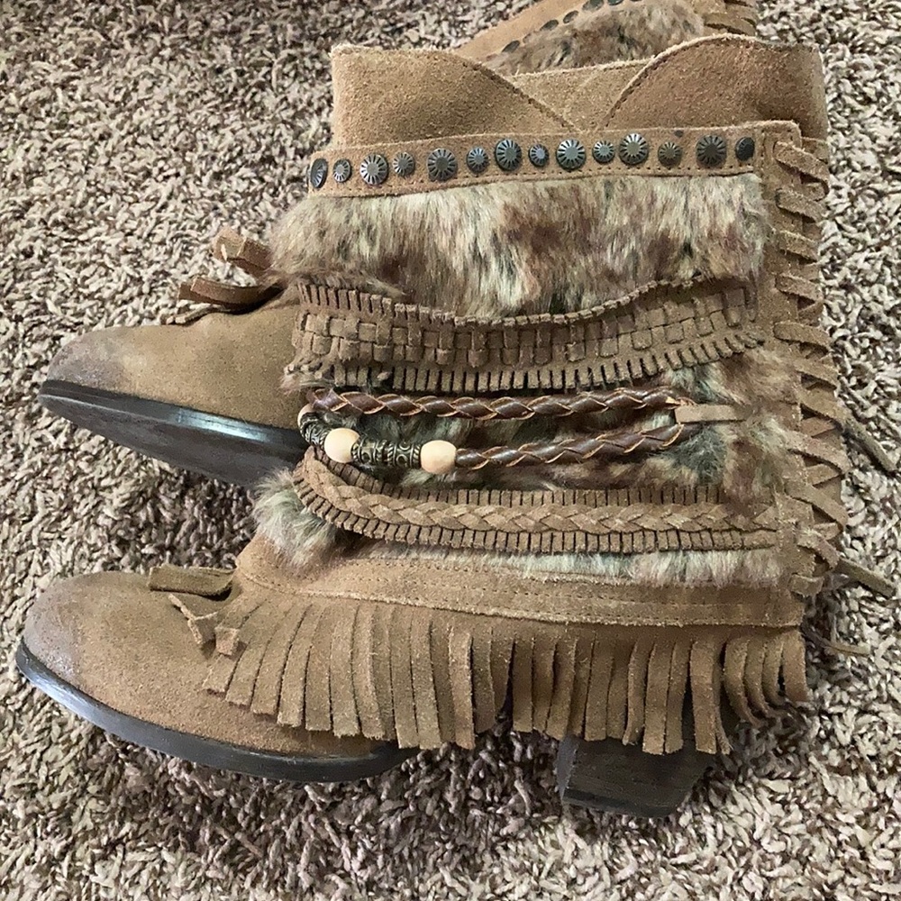 Naughty Monkey booties